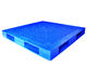 Duurzame Blauwe Opnieuw te gebruiken Plastic Pallets met Maagdelijke HDPE/Gerecycleerde pp