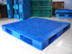 Rackable Plastic Verschepende Pallets voor Opslag/Distributie, Blauw Plastic Pallet Recycling