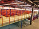 3 niveaus Industriële Mezzanine Vloeren, de Blauwe/Oranje Systemen van de Platformopslag
