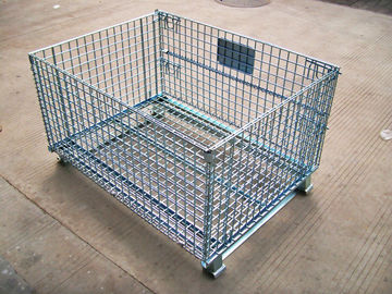 Vouwbare Draad Mesh Pallet Cage